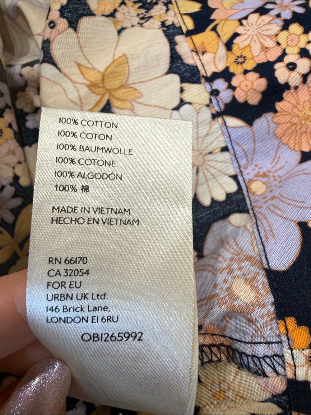 Free People Park Slope Floral Maxi Dress Dark Combo Size Small Oversized - Picture 8 of 9